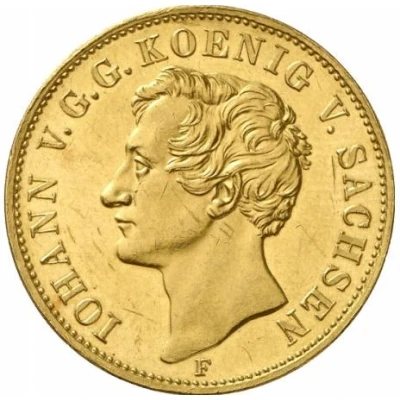 1 Thaler - John Mint visit; Gold Pattern front