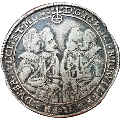 1 Thaler - John Philip, Frederick, John William and Frederick William II front