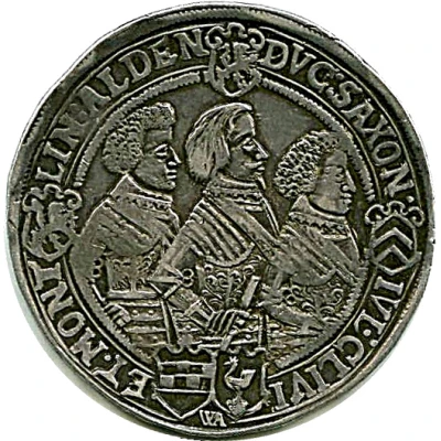 1 Thaler - John Philip I, Frederick VIII, John William IV, and Frederick William II back