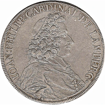 1 Thaler - John Philip of Lamberg front