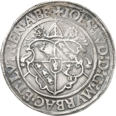 1 Thaler - John Rudolph Stör of Störenberg front