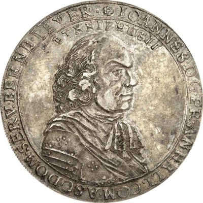 1 Thaler - John VI Death front