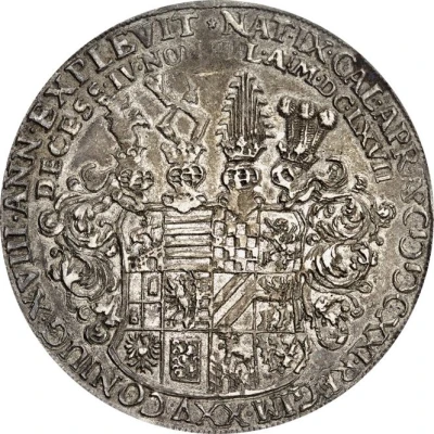 1 Thaler - John VI Death back