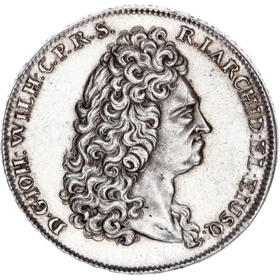 1 Thaler - John William II front