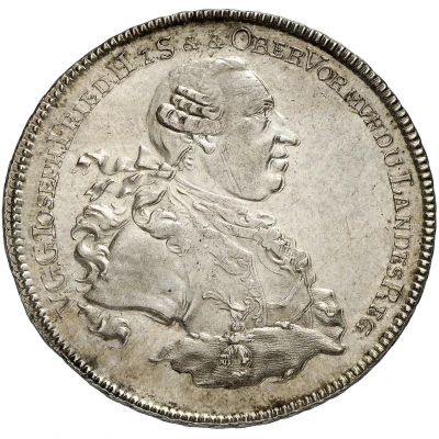 1 Thaler - Joseph Frederick front