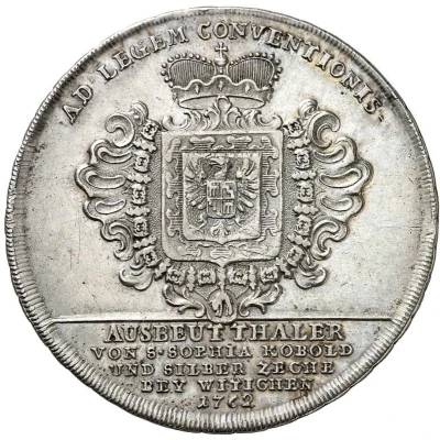 1 Thaler - Joseph William Ernest St. Sophia Ausbeute back