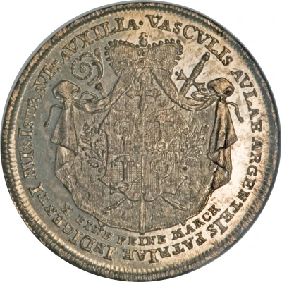 1 Thaler - Joseph of Stubenberg back