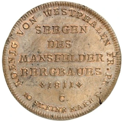 1 Thaler - Jérôme Bonaparte Mining Thaler Mule back