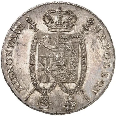 1 Thaler - Jérôme Bonaparte front