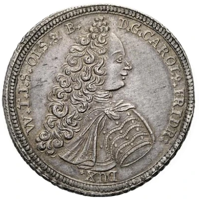 1 Thaler - Karl Friedrich front