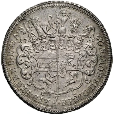 1 Thaler - Karl Friedrich back