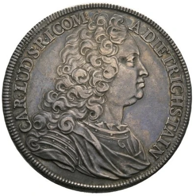 1 Thaler - Karl Ludwig front