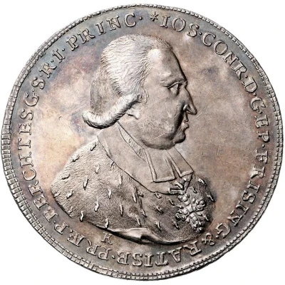 1 Thaler "Konventionstaler" - Joseph Conrad Freiherr of Schroffenberg front