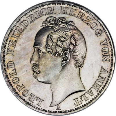 1 Thaler - Leopold Frederick Reunification front