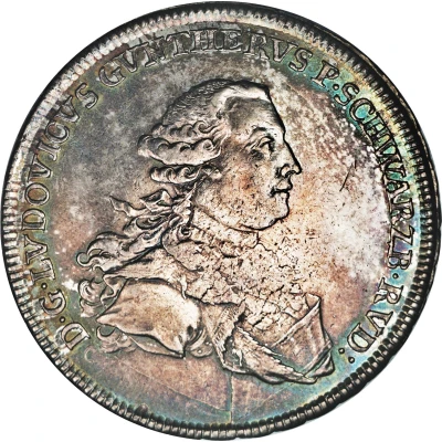 1 Thaler - Louis Günther II front