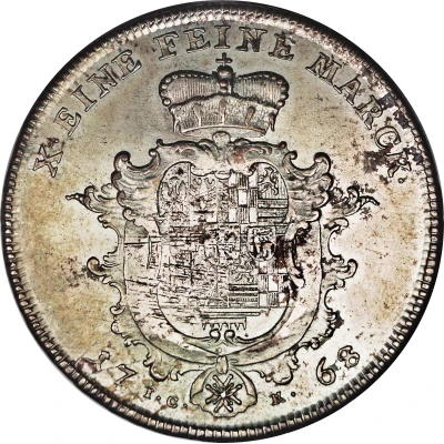 1 Thaler - Louis Günther II back