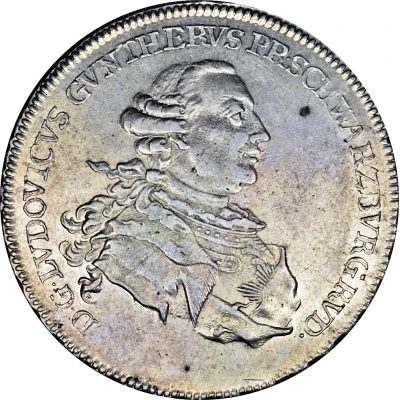 1 Thaler - Louis Günther II front