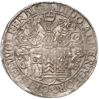 1 Thaler - Louis II, Albert George, Christof I and Wolf Ernest front