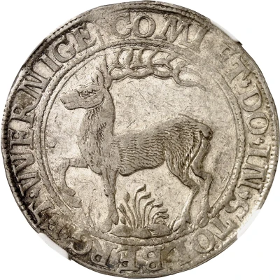 1 Thaler - Louis II, Henry XXI, Albert George, Christof I, and Wolf Ernest back