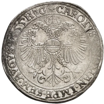 1 Thaler - Louis II, Henry XXI, Albert George and Christof I back