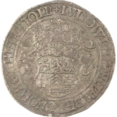 1 Thaler - Louis II, Henry XXI, Albert George and Christof I front