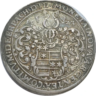 1 Thaler - Louis II, John Casimir and George Albert front