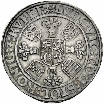 1 Thaler - Louis II front