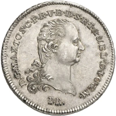 1 Thaler - Maximilian IV Joseph front