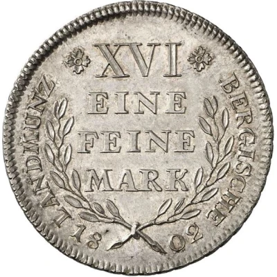 1 Thaler - Maximilian IV Joseph back