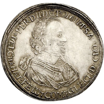 1 Thaler - Melchior of Hatzfeldt-Gleichen ND front