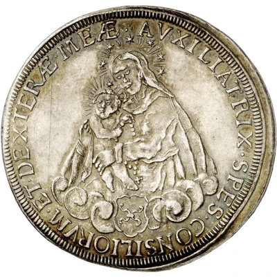 1 Thaler - Melchior of Hatzfeldt-Gleichen ND back