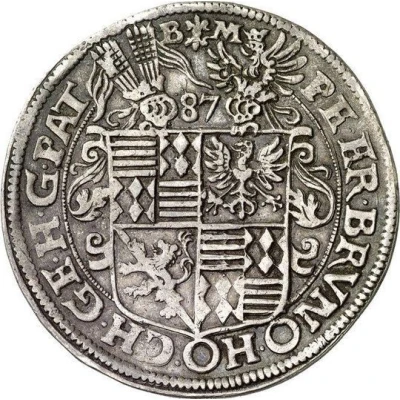 1 Thaler - Peter Ernest I, Bruno II, Hoyer Christoph, Gebhard VIII and John George IV front