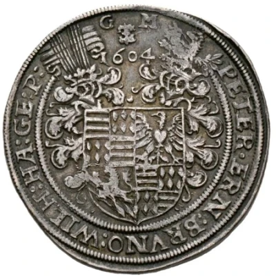 1 Thaler - Peter Ernest I, Bruno II, William I and John George IV front