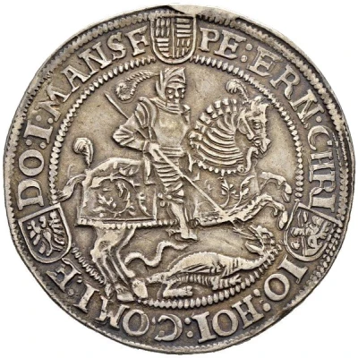 1 Thaler - Peter Ernest I, Christoph II and John Hoyer III front