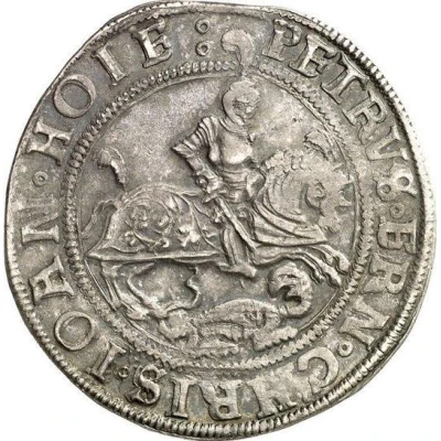 1 Thaler - Peter Ernest I, Christoph II and John Hoyer III ND front