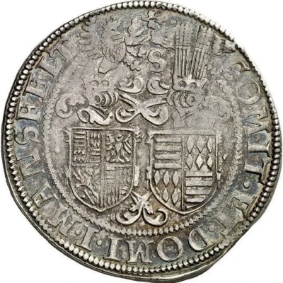 1 Thaler - Peter Ernest I, Christoph II and John Hoyer III ND back