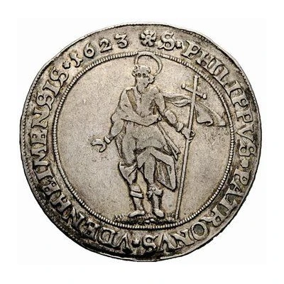 1 Thaler - Philip Christopher of Sötern Changing the Name of Udenheim to Phillipsburg back