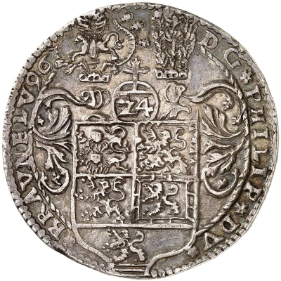 1 Thaler - Philip II Death of Philip II front