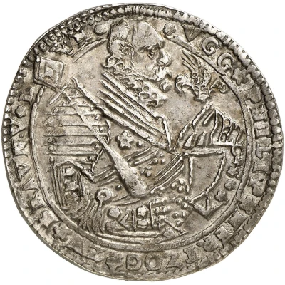 1 Thaler - Philip II front