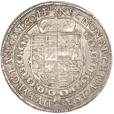 1 Thaler - Rudolf II back