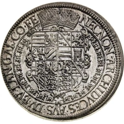 1 Thaler - Rudolf II back