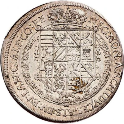 1 Thaler - Rudolf II back