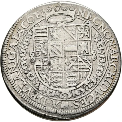 1 Thaler - Rudolf II back