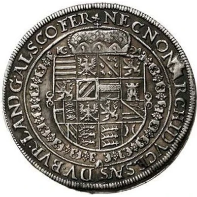 1 Thaler - Rudolf II back