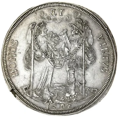 1 Thaler - Sebastian I of Hatzfeld-Wildenburg-Krottorf ND back