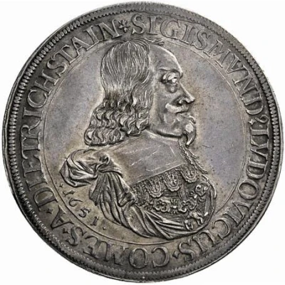 1 Thaler - Sigismund Ludwig front