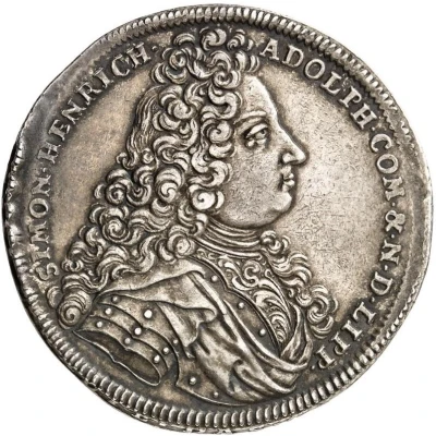 1 Thaler - Simon Henry Adolphus front