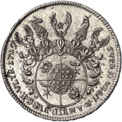 1 Thaler - Simon Henry Adolphus back