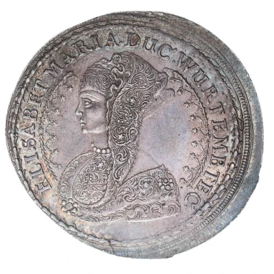 1 Thaler - Sylvius II Frederick Death of Elisabeth Maris front