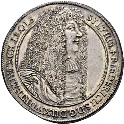 1 Thaler - Sylvius II Frederick front